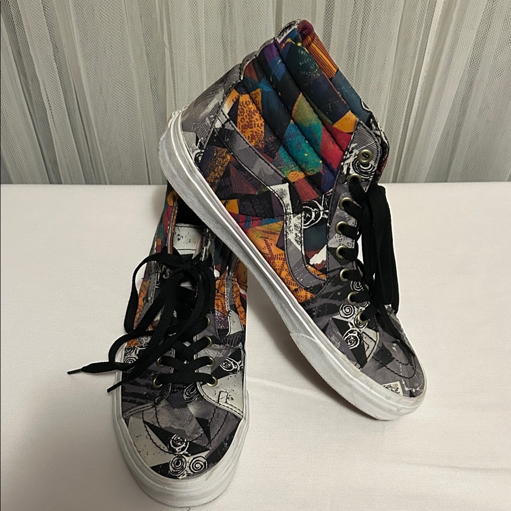 Vans Multicolor High-Top Skateboard Sneakers